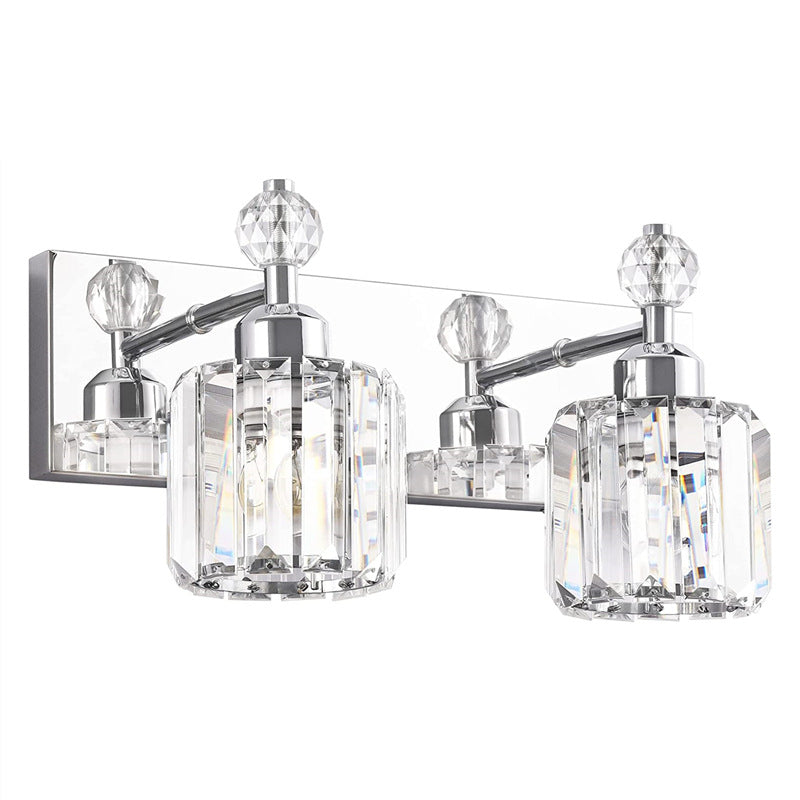 Elegant Bathroom Vanity Crystal Lights