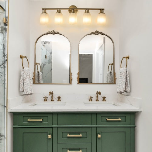 Gold Essence 5-Light Vanity Fixture