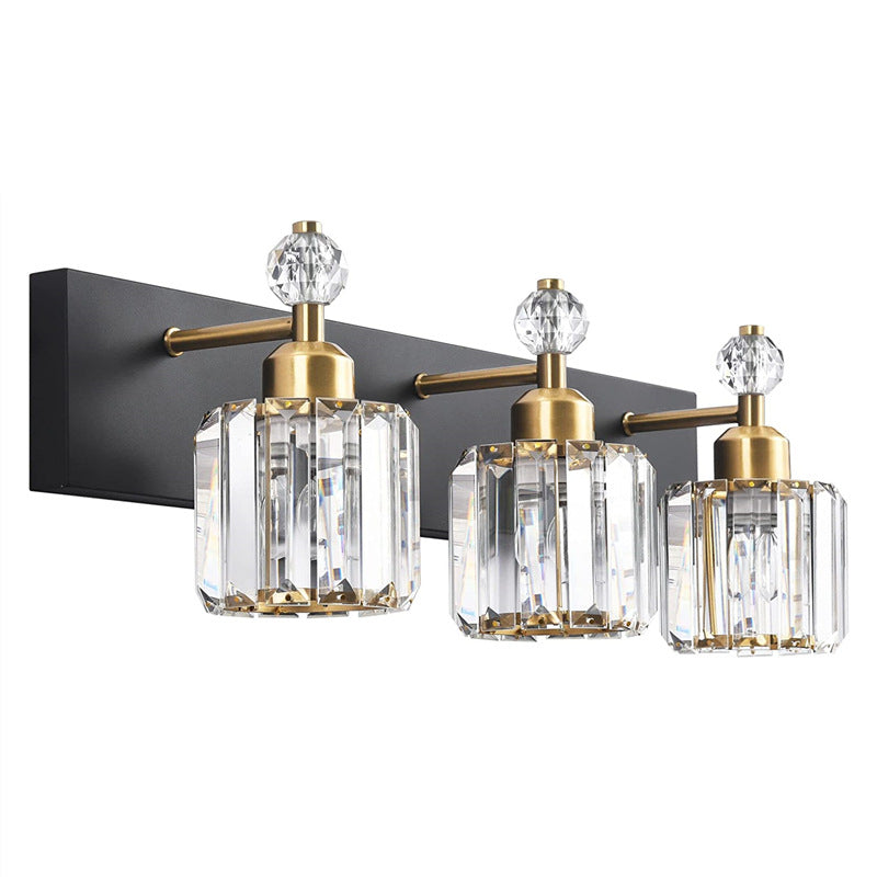 Elegant Bathroom Vanity Crystal Lights