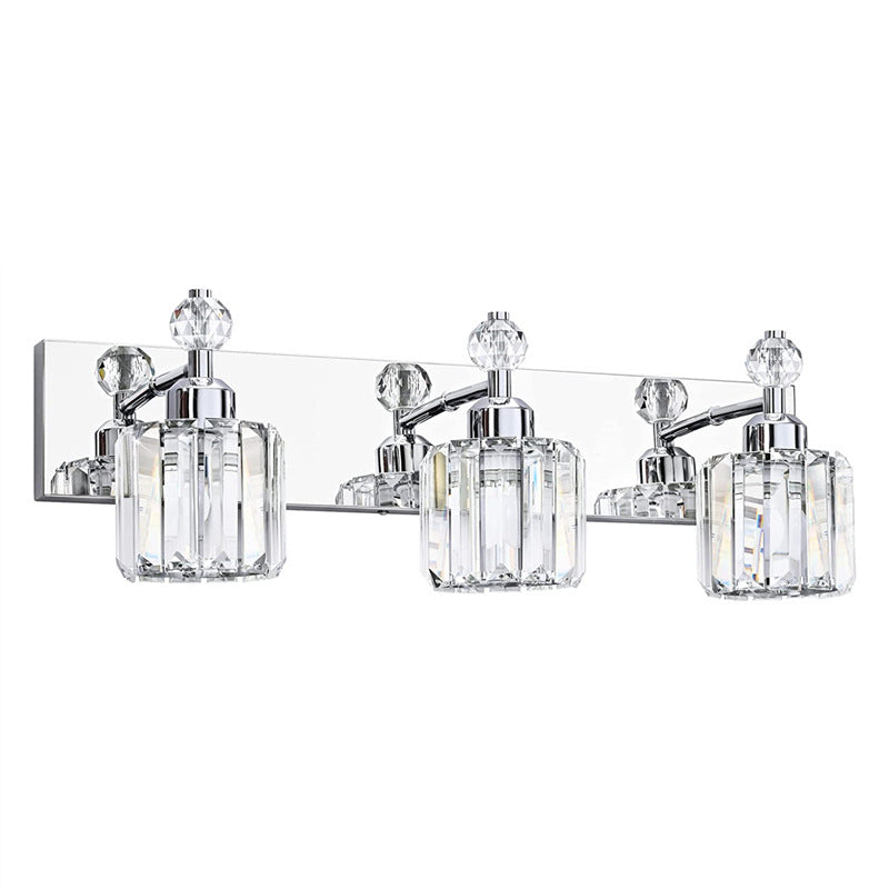 Elegant Bathroom Vanity Crystal Lights