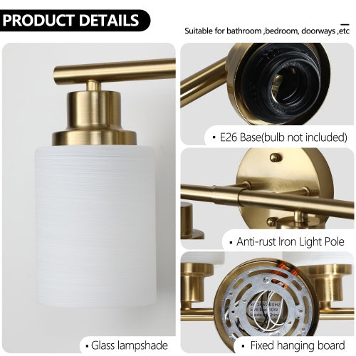 Gold Essence 5-Light Vanity Fixture